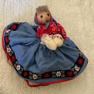 Vintage European handcrafted decorative witch